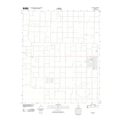 2010 Map of Olton, 2010 Print