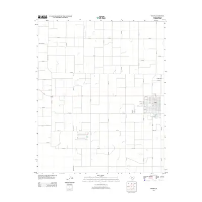 2012 Map of Olton, 2012 Print