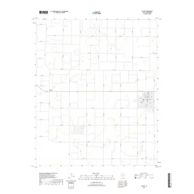 2019 Map of Olton, 2019 Print