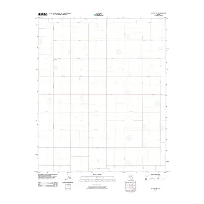 2010 Map of Olton NE, 2010 Print