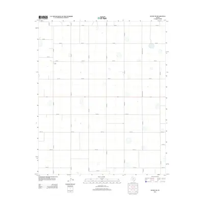2012 Map of Olton NE, 2012 Print