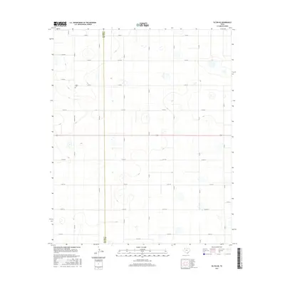 2016 Map of Olton NE, 2016 Print