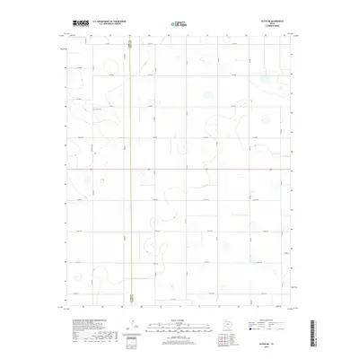 2019 Map of Olton NE, 2019 Print