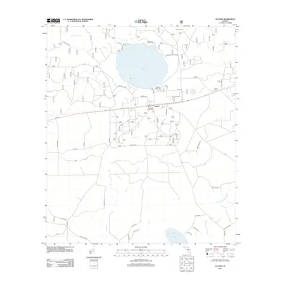 2012 Map of Olustee, 2012 Print