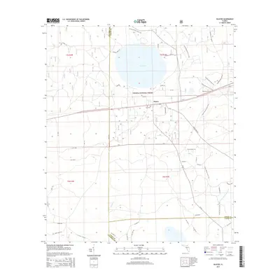 2015 Map of Olustee, 2015 Print