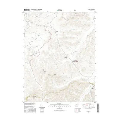 2016 Map of Olympia, 2016 Print