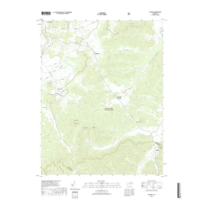 2019 Map of Olympia, 2019 Print