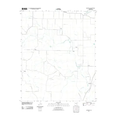 2011 Map of Olyphant, 2011 Print