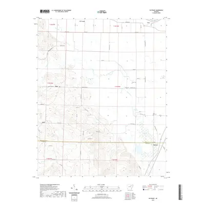 2020 Map of Olyphant, 2020 Print