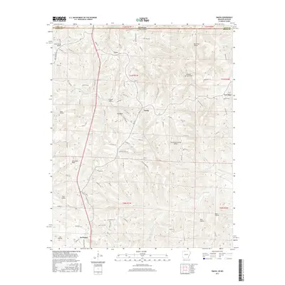 2017 Map of Omaha, 2017 Print