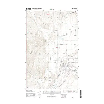 2017 Map of Omak, 2017 Print