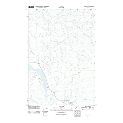 2011 Map of Oman Ranch, 2011 Print