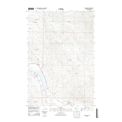2014 Map of Oman Ranch, 2014 Print