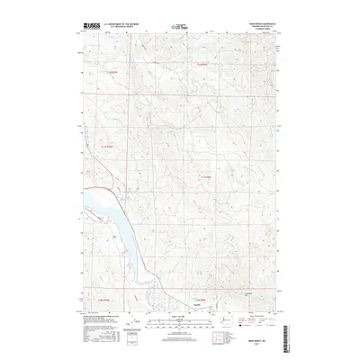 2017 Map of Oman Ranch, 2017 Print