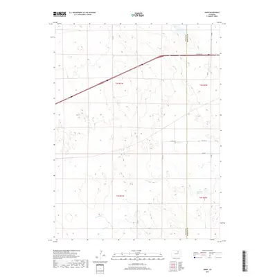 2019 Map of Omar, 2019 Print