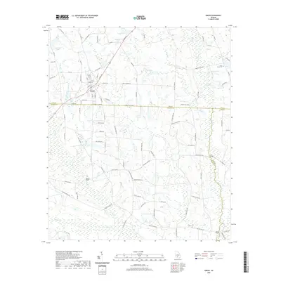 2020 Map of Omega, 2020 Print