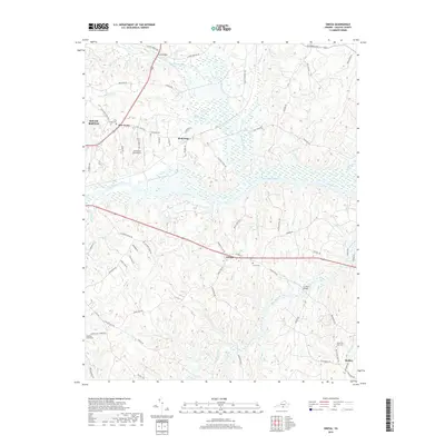 2019 Map of Omega, 2019 Print