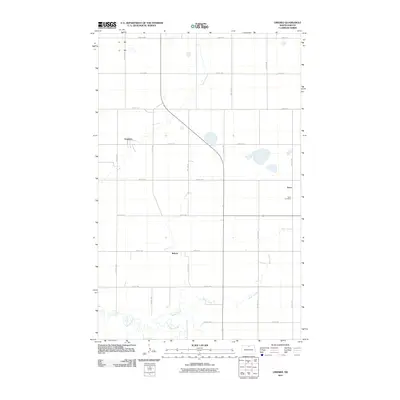 2011 Map of Omemee, 2011 Print