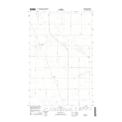 2014 Map of Omemee, 2014 Print