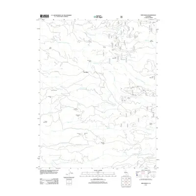 2012 Map of Omo Ranch, 2012 Print