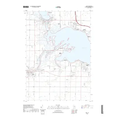 2018 Map of Omro, 2018 Print