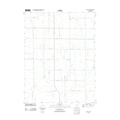 2012 Map of Onaga NE, 2012 Print