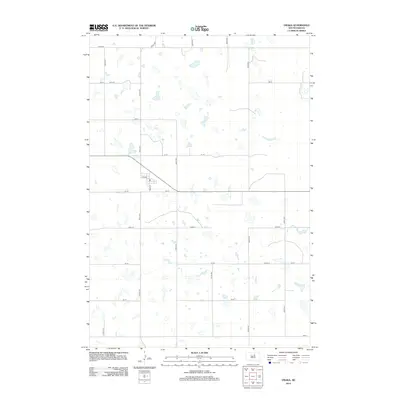 2012 Map of Onaka, 2012 Print