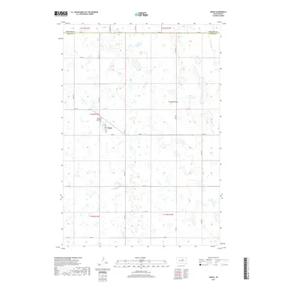 2017 Map of Onaka, 2017 Print