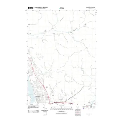 2010 Map of Onalaska, 2010 Print