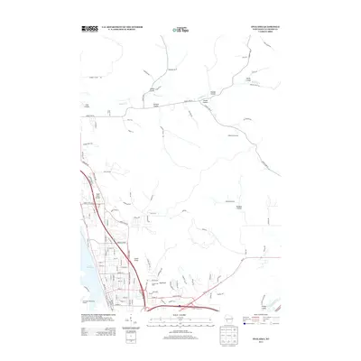 2013 Map of Onalaska, 2013 Print