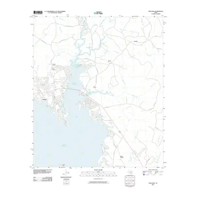 2010 Map of Onalaska, 2010 Print