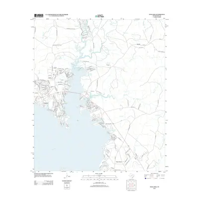 2013 Map of Onalaska, 2013 Print