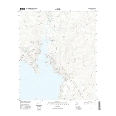 2016 Map of Onalaska, 2016 Print