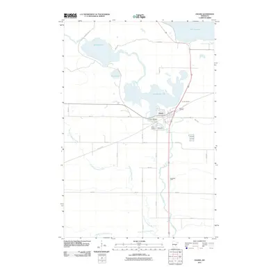2010 Map of Onamia, 2010 Print