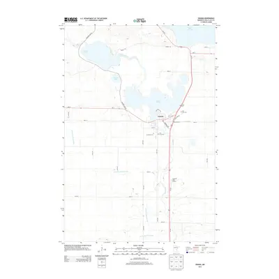 2013 Map of Onamia, 2013 Print