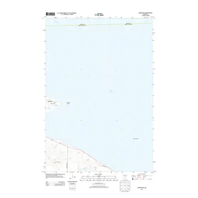 2013 Map of Onamia NW, 2013 Print