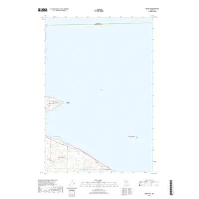 2019 Map of Onamia NW, 2019 Print