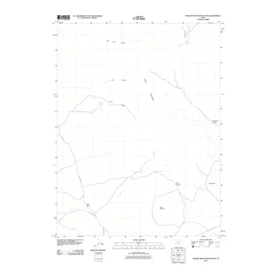 2011 Map of Onaqui Mountains South, 2011 Print