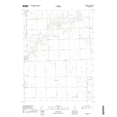 2018 Map of Onarga East, 2018 Print