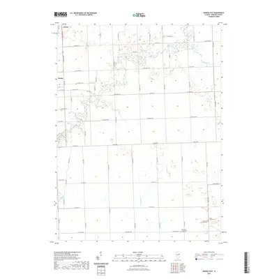 2021 Map of Onarga East, 2021 Print