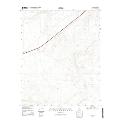 2013 Map of Onava, 2013 Print