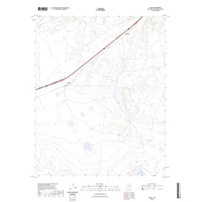 2023 Map of Onava, 2023 Print