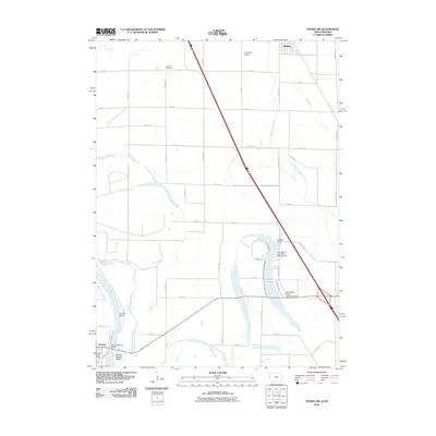 2010 Map of Onawa SW, 2010 Print