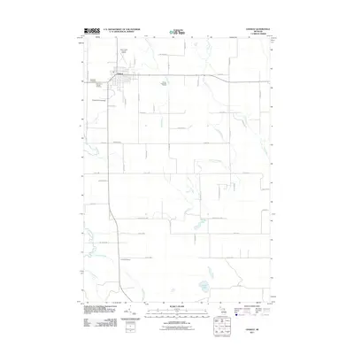 2011 Map of Onaway, 2011 Print
