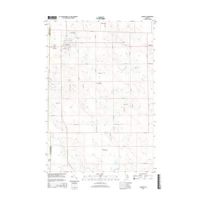 2014 Map of Onaway, 2014 Print