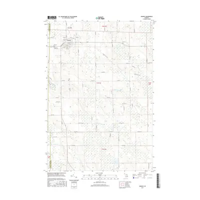 2017 Map of Onaway, 2017 Print