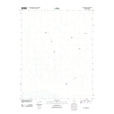 2011 Map of One Toe Ridge, 2011 Print