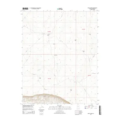 2014 Map of One Toe Ridge, 2014 Print