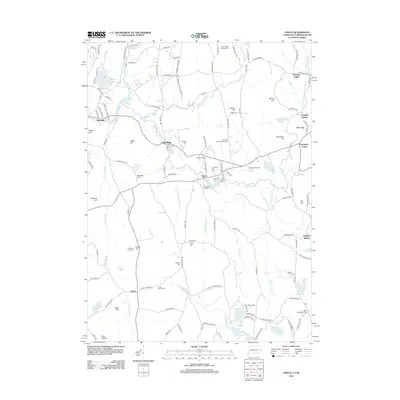 2012 Map of Oneco, 2012 Print