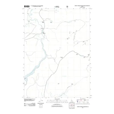 2011 Map of Oneida Narrows Reservoir, 2011 Print
